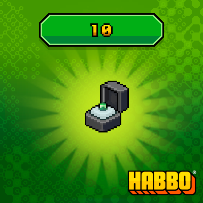 Emerald Stone (10 Emeralds)